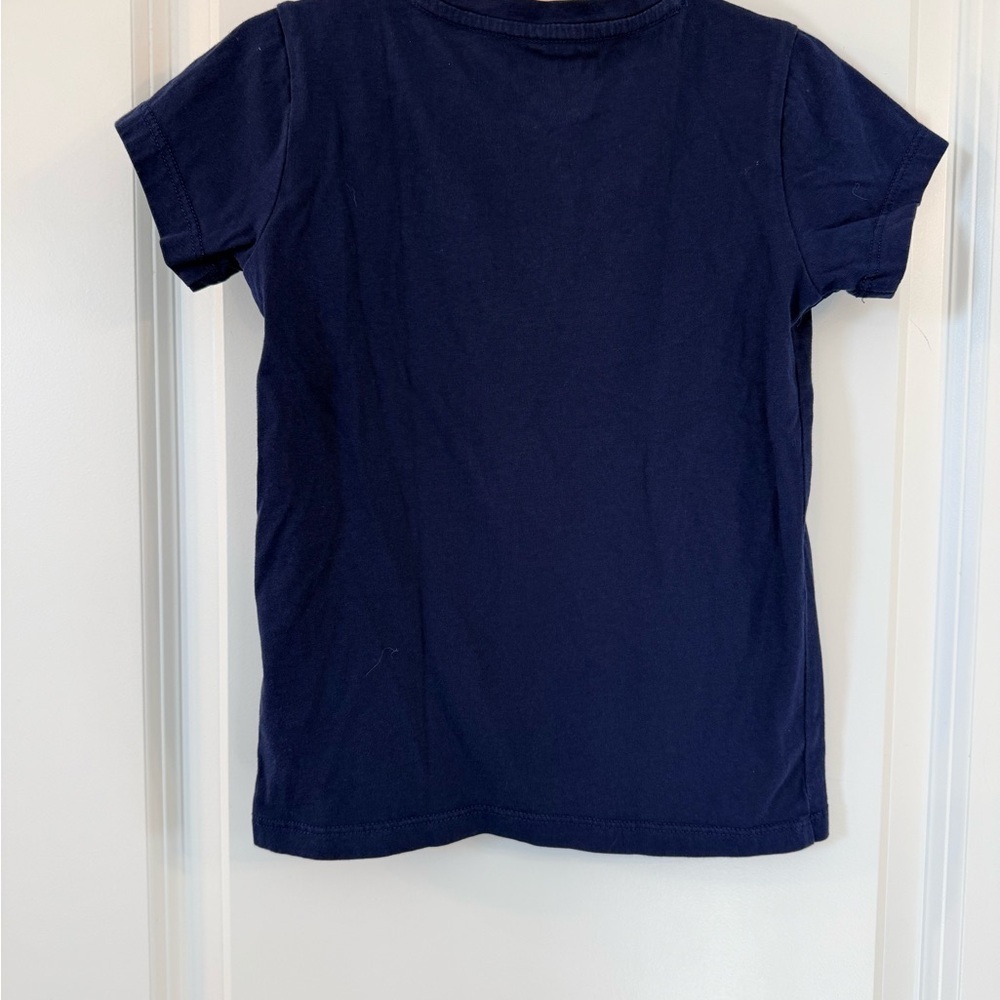 crewcuts Kids Navy Star Sequin Tee - Red, Blue & White Stars (XS-4/5) - Picture 4 of 5